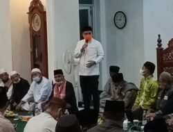 Molen Hadiri isra’ Mi’raj 1442 Hijriah di Masjid Sabilul Muhtadin Kelurahan Bukit Merapin Kec.Gerunggang.