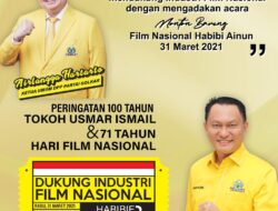 Peringati 100 Tahun Usmar Ismail, Golkar Babel Gelar Nonton Bareng Serentak