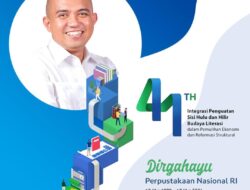 Molen Ucapkan Dirgahayu Perpustakaan RI ke-41