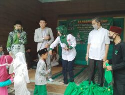 Bakti Ramadhan, DPAC PKB Baros Berbagi dengan Yatim dan Dhuafa