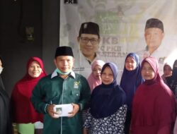 Jelang Idul Fitri, Sekertaris PKB Kabupaten Serang Pratikno berbagi kebahagian