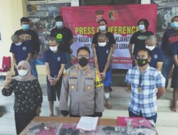 Sat Reskrim Polres Lebak Berhasil Ringkus 5 Pelaku Begal