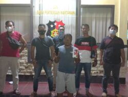 Beli HP Curian AND Warga Lubukbesar Bateng Digelandang Polisi