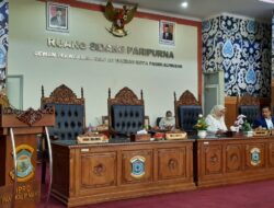Molen Hadiri Rapat Paripurna ke-21 Masa Persidangan III DPRD Kota Pangkalpinang