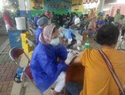 PT. Pelindo II Berikan 350 Vaksin Sinovac pada Masyarakat, Kel. Pademangan Timur Jakut