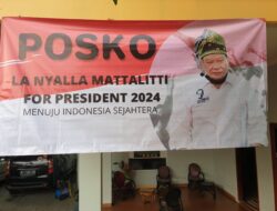 Ketum BPI Tb Rahmad Sukendar Bentuk Posko Pemenangan La Nyalla For Presiden 2024