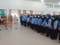 170 Orang CPNS, di Lantik Bupati Bangka Menjadi PNS