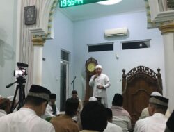 Pemkot Pangkalpinang Berikan Dana Hibah Rp50.000.000. Untuk Pembangunan Masjid Jamik As-Salam