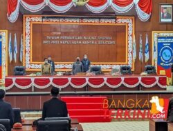 DPRD Bangka Belitung Gelar Paripurna Penetapan AKD