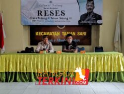 Anggota Komisi III DPRD Babel Ferdiansyah Serap Aspirasi Warga Taman Sari