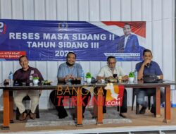 Para Pelaku Usaha UMKM Sampaikan Aspirasinya ke Nico Plamonia
