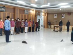 Wabup Basel Lantik Dr. Muhamad Fauzan Sebagai Direktur UPT RSUD Kab. Basel