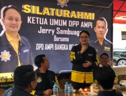 Jerry Sambuaga Konsilidasi Dengan Pengurus AMPI Babel
