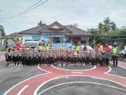 Satlantas Polres Bangka Berikan Edukasi Tertib Berlalu Lintas di Usia Dini