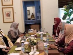 Silaturahmi dengan Istri-Istri Kepala Daerah, Monica Haprinda Bahas UMKM dan Penanganan Stunting 