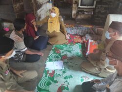 Debby Vita Dewi Bersama BAZNAS Kunjungi dan Berikan Bantuan Langsung Kepada Dua Warga Toboali Yang Sedang Sakit