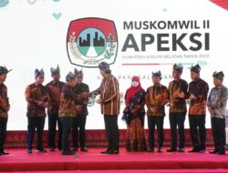 Ridwan Djamaluddin Buka Acara Muskomwil II Apeksi se-Sumbagsel