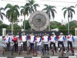 Gowes Sepeda Pgk Dalam Rangka Muskomwil II Apeksi Sumbagsel