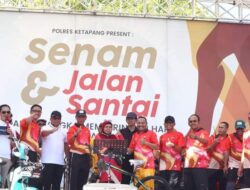 Sambut Hari Bhayangkara ke-76, Polres Ketapang Gelar Olahraga Bersama
