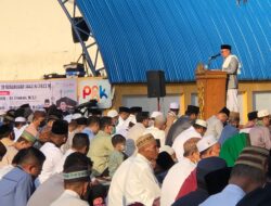 Walikota Pangkalpinang Sholat Idul Adha di ATM
