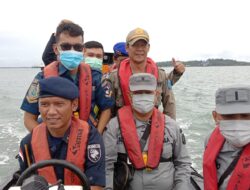 SB Bakamla Babel Turut Hadir Dalam Penertiban di Teluk Kelabat