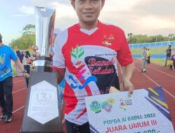 Basel Raih Juara Umum POPDA Babel 2022