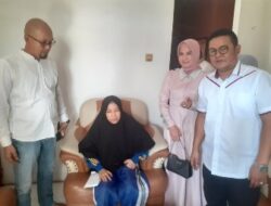 Bupati Basel Temui Lidia Atlet Pencak Silat yang Sedang Sakit