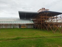 Menyambut Pelaksanaan MTQ Tingkat Kabupaten Ketapang, Stadion Tentemak di Renovasi 