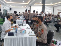 Itwasum Polri Lakukan Audit, Seluruh Jajaran Polres Kumpul di Polres Bangka