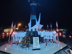 Mahasiswa KKN UBB Ikut Serta Kegiatan Penghormatan Pahlawan Selat Nasik