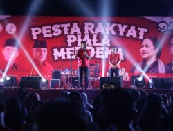 Rudianto Tjen Ikut Meriahkan Pesta Rakyat Piala Merdeka