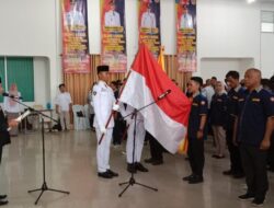 Bupati Bangka Hadiri Pelantikan Pengurus Karang Taruna Kecamatan