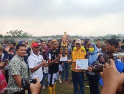 Final Sepak Bola Jadi Rangkaian Penutup HUT-RI Tingkat Kecamatan Jawilan, Desa Majasari Tampil Sebagai Juara
