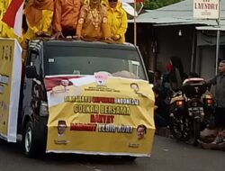 Meriahkan HUT RI ke 77, DPD Partai Golkar Beltim Kobarkan Semangat Kebangsaan di Karnaval