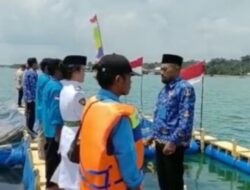 Mahasiswa KKN UBB Ikut Serta Upacara Pengibaran Bendera Merah Putih