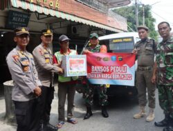 Polres Bangka dan Pemkab Bangka Laksanakan Bansos