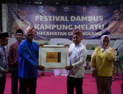 Meriahkan Hari Jadi Pangkalpinang, Molen Buka Festival Dambus Kampung Melayu