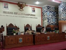Walikota Pangkalpinang Hadiri Paripurna Persetujuan Nota Keuangan dan Rapeda APBD 2022