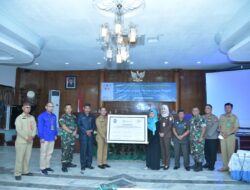Bupati Bangka Menandatangani Komitmen Bersama Forkopimda dan Sosialisasi Pendataan Awal Regsosek 2022 