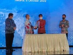 Di Hadapan Menko Perekonomian dan Dubes Jepang, KHE – Sumitomo Tandatangani Kesepakatan Kerja Sama Bangun PLTA Kayan Cascade