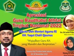 Menteri Agama Akan Buka Apguraindo 2022