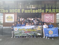 Family Gathering Karang Taruna RW 09, Kunjungi Destinasi Wisata The Nice Funtastic Park Cianjur