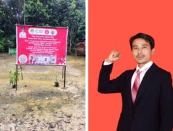 Ingatkan Warganya Akan Bahaya Penyakit TBC, Kades Asem Jelai Pasang Baliho