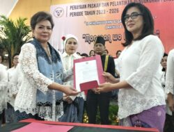 Ketua Perhimpunam Masyarakat Kecamatan Kakas (PMKK) Periode 2023 – 2026 Lisa Malonda Resmi di Lantik