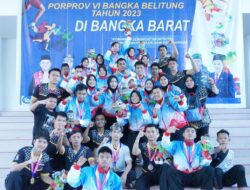 Tim Pencak Silat Bangka Borong Medali Emas
