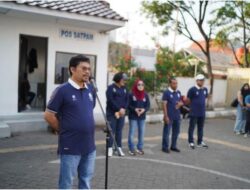 Semarakkan Hari Agraria dan Tata Ruang Ke-63, ATR/BPN Karawang Gelar Jalan Santai