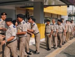 Kepala Kantor Pertanahan Kabupaten Karawang Pimpin Apel Perdana dan Gelar Halal Bi Halal