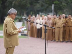 Apel Perdana Pasca Idulfitri, Pj Gubernur Ingatkan ASN Pemerintah Aceh Semangat Bekerja 