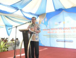 Sekda Aceh Hadiri Halal Bihalal di RSUDZA