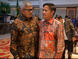 Pj Gubernur dan Ketua PKK Aceh Hadiri Syukuran Peringatan HUT Ke-76 Provinsi Sumatera Utara